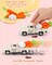 Easter Farmhouse Metal Truck with Bunny Butt Carrots Vintage Pickup Truck for Easter Spring Holiday Home Kitchen Tiered Tray Tabletop Bookshelf Decor